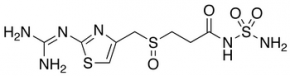 3-[[[2-[(Aminoiminomethyl)amino]-4-thiazolyl]methyl]sulfinyl]-N-(aminosulfonyl)propanamide